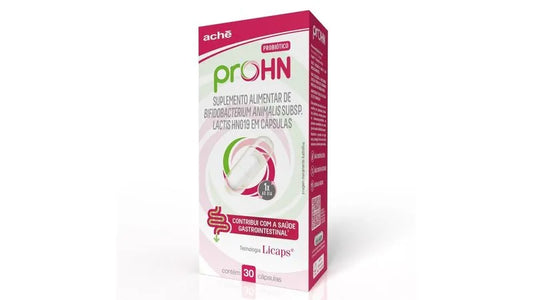 Aché Prohn Probiótico Com 30 Cápsulas Sabor Neutro